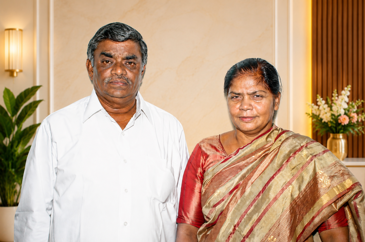 పాస్టర్ గారు మరియు అమ్మగారు
